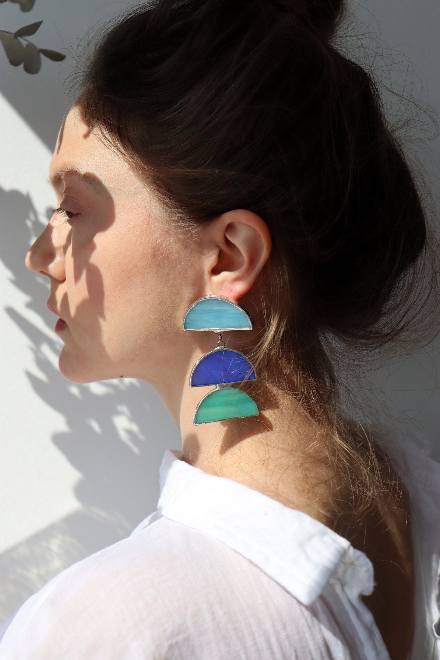 Echo large earrings