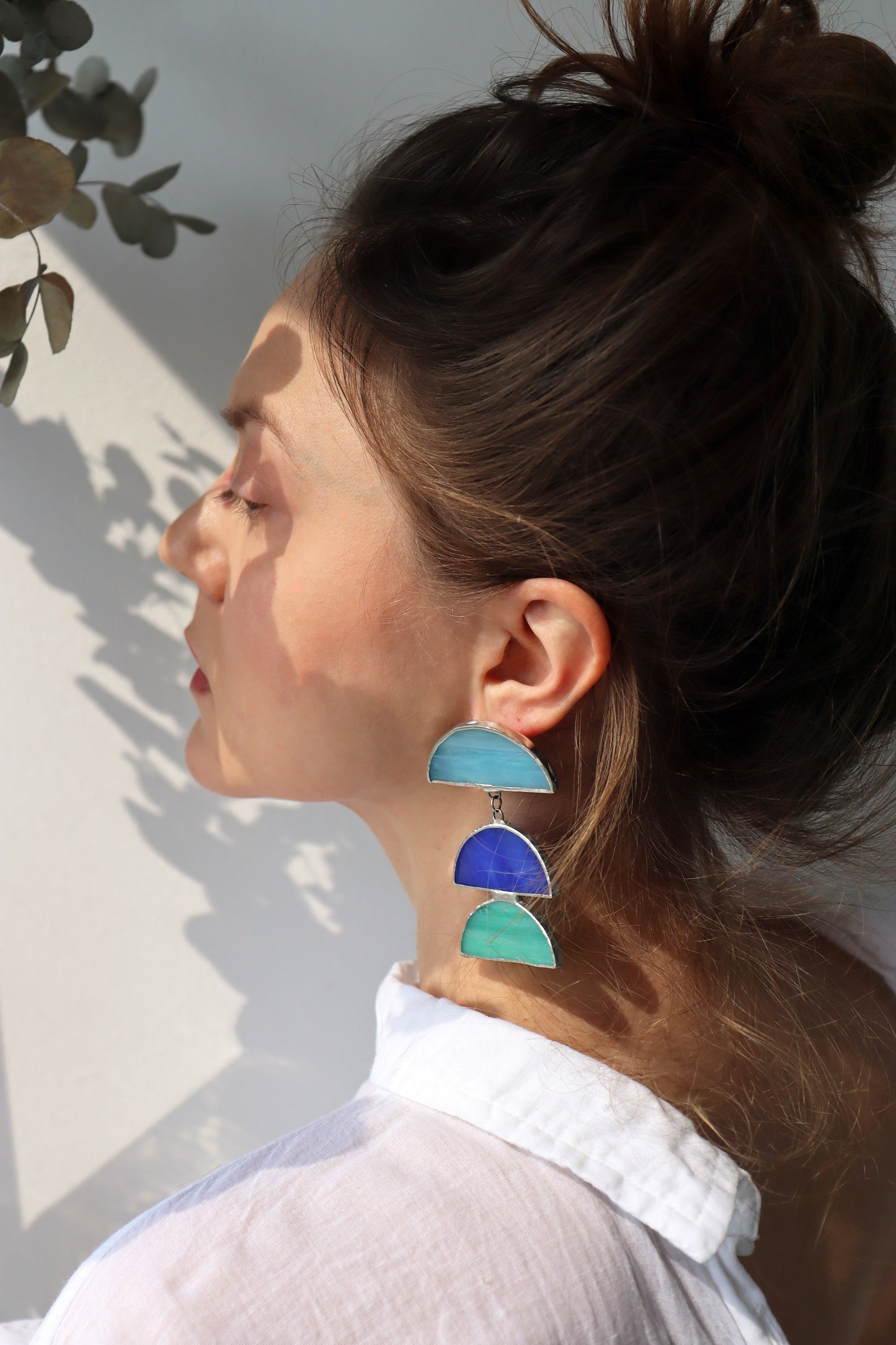 Echo large earrings