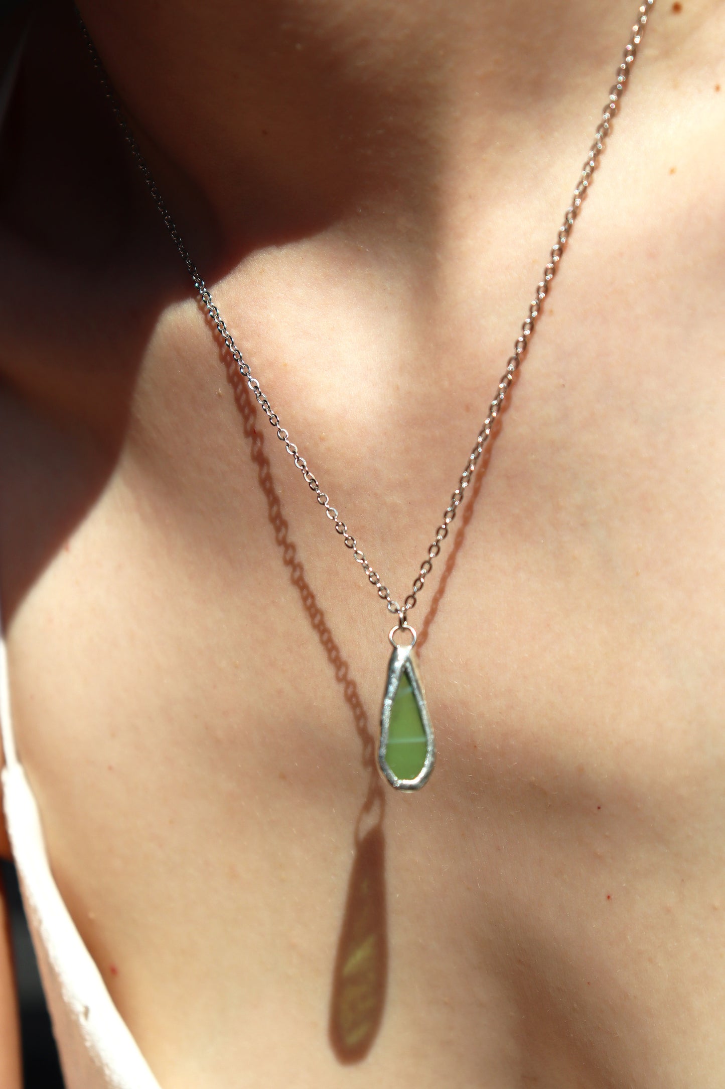 Droplet necklaces