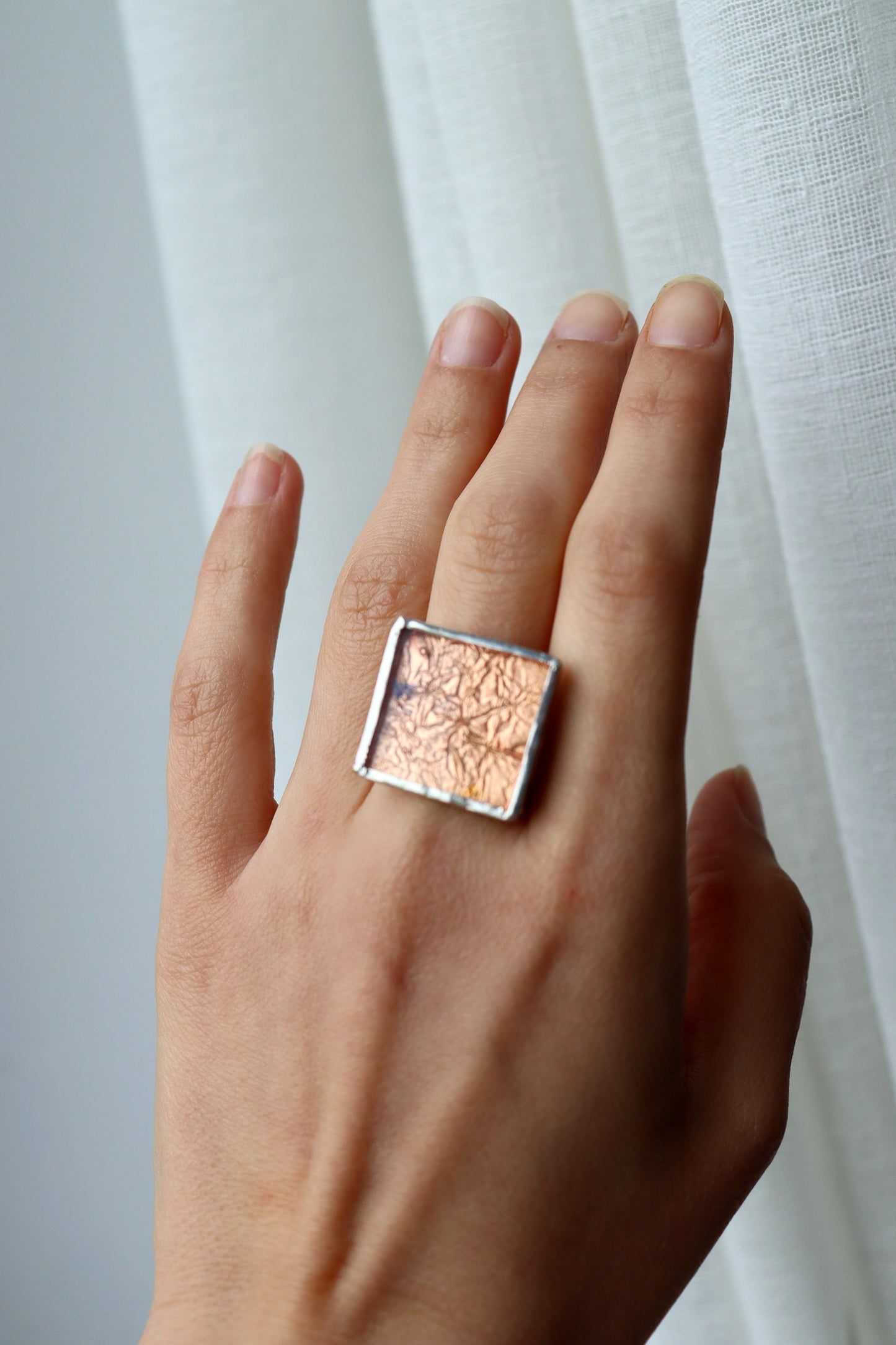 Square ring / Copper