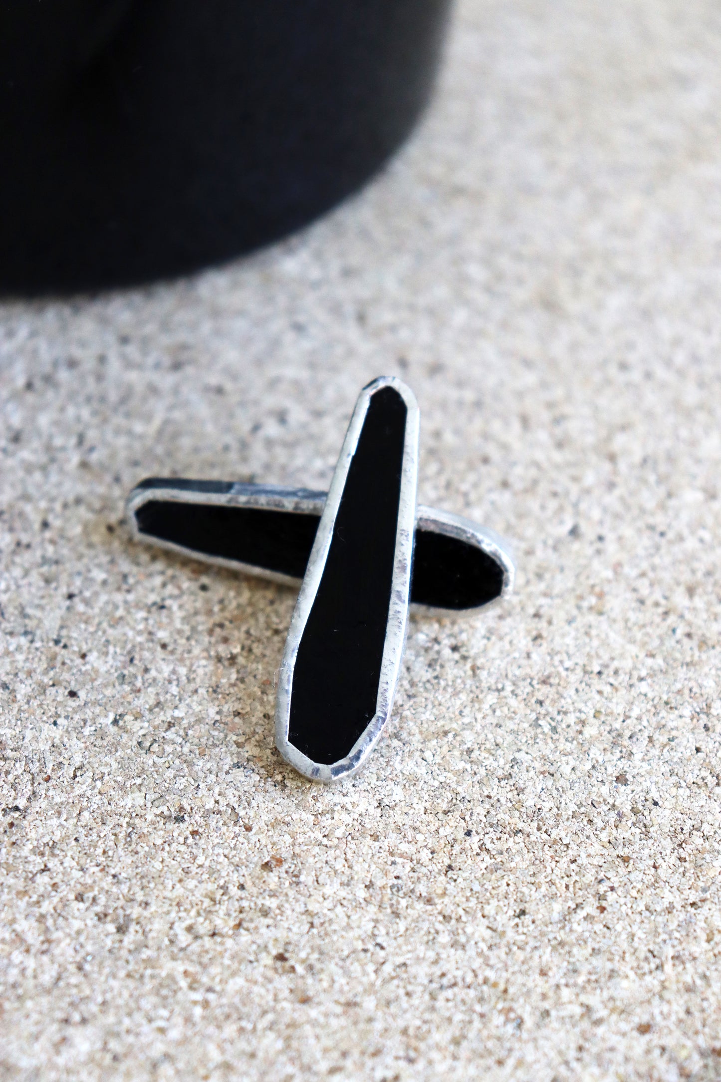 Oval earrings