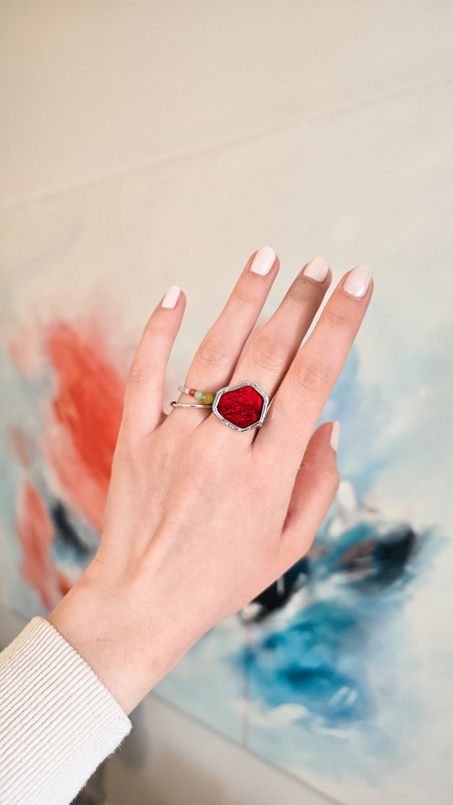 Organic shaped rings