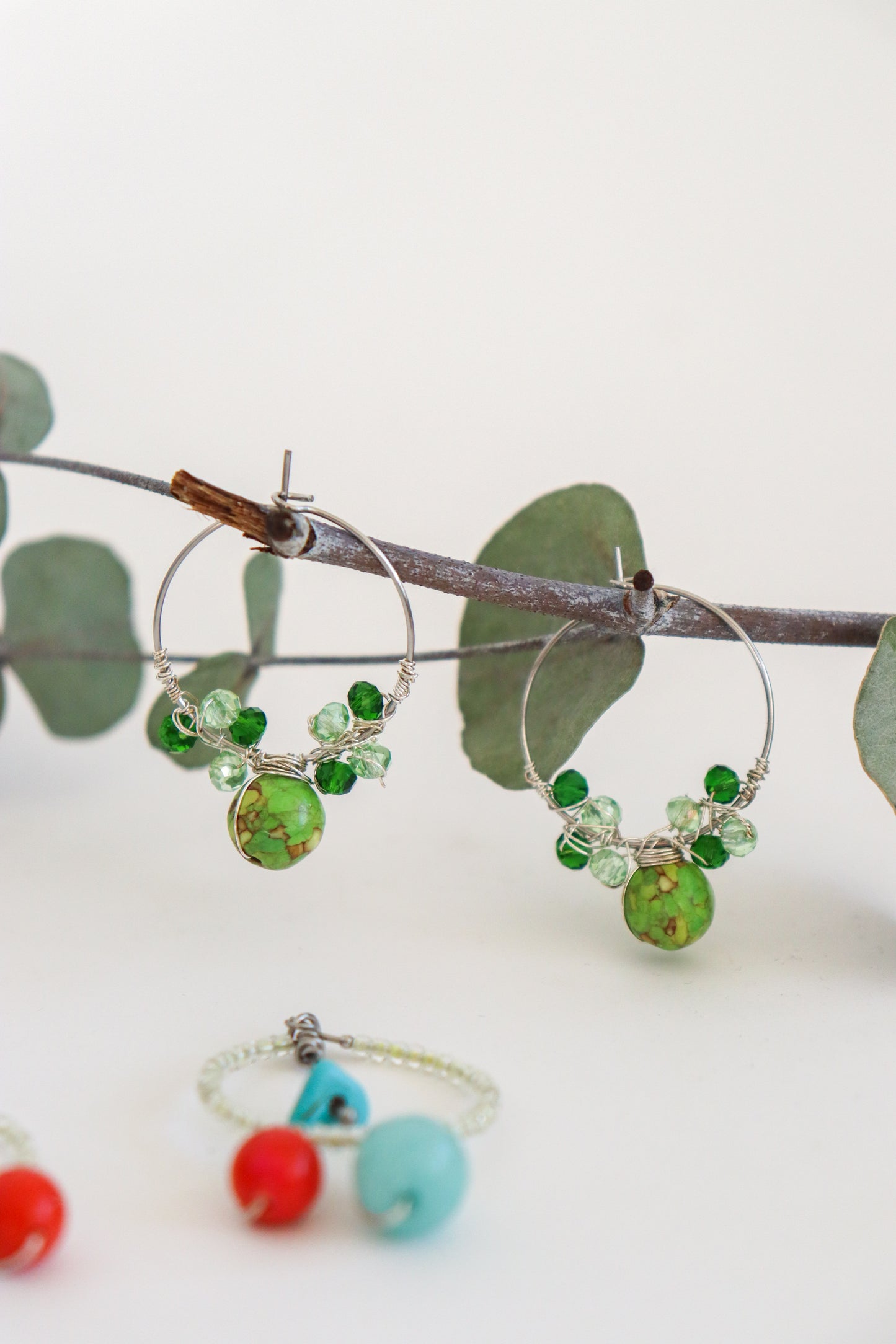 Loop earrings