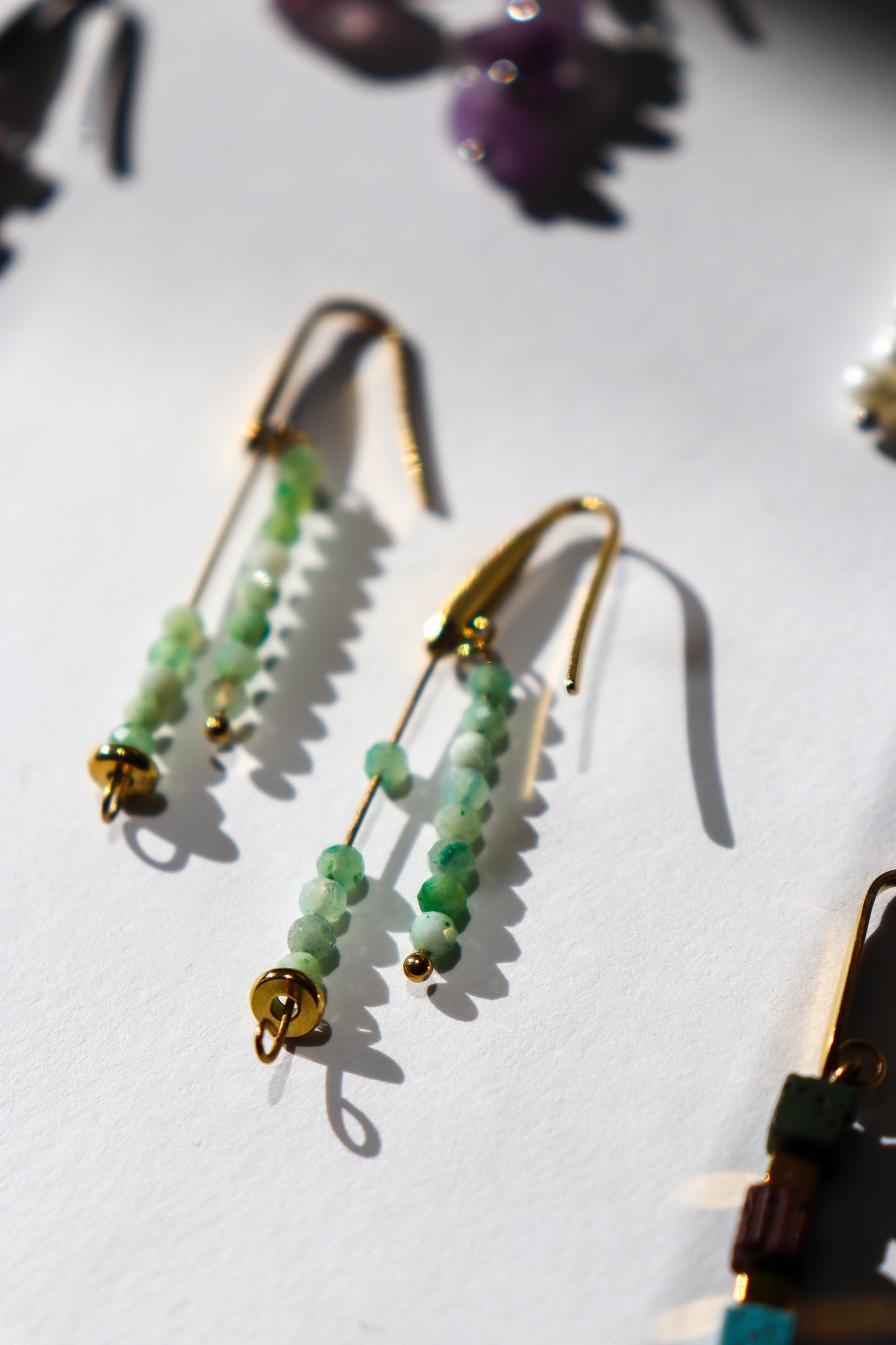 Delicate earrings
