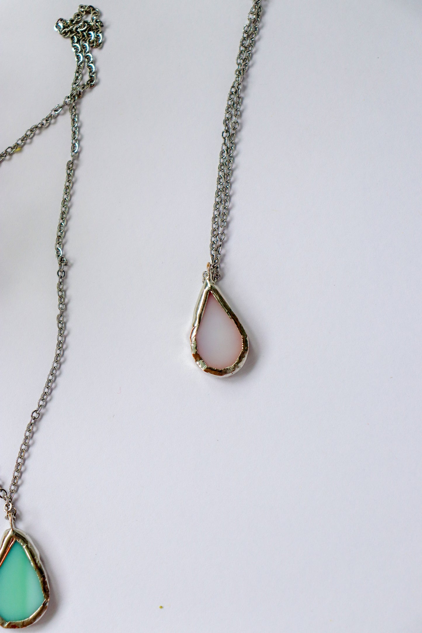 Droplet necklaces