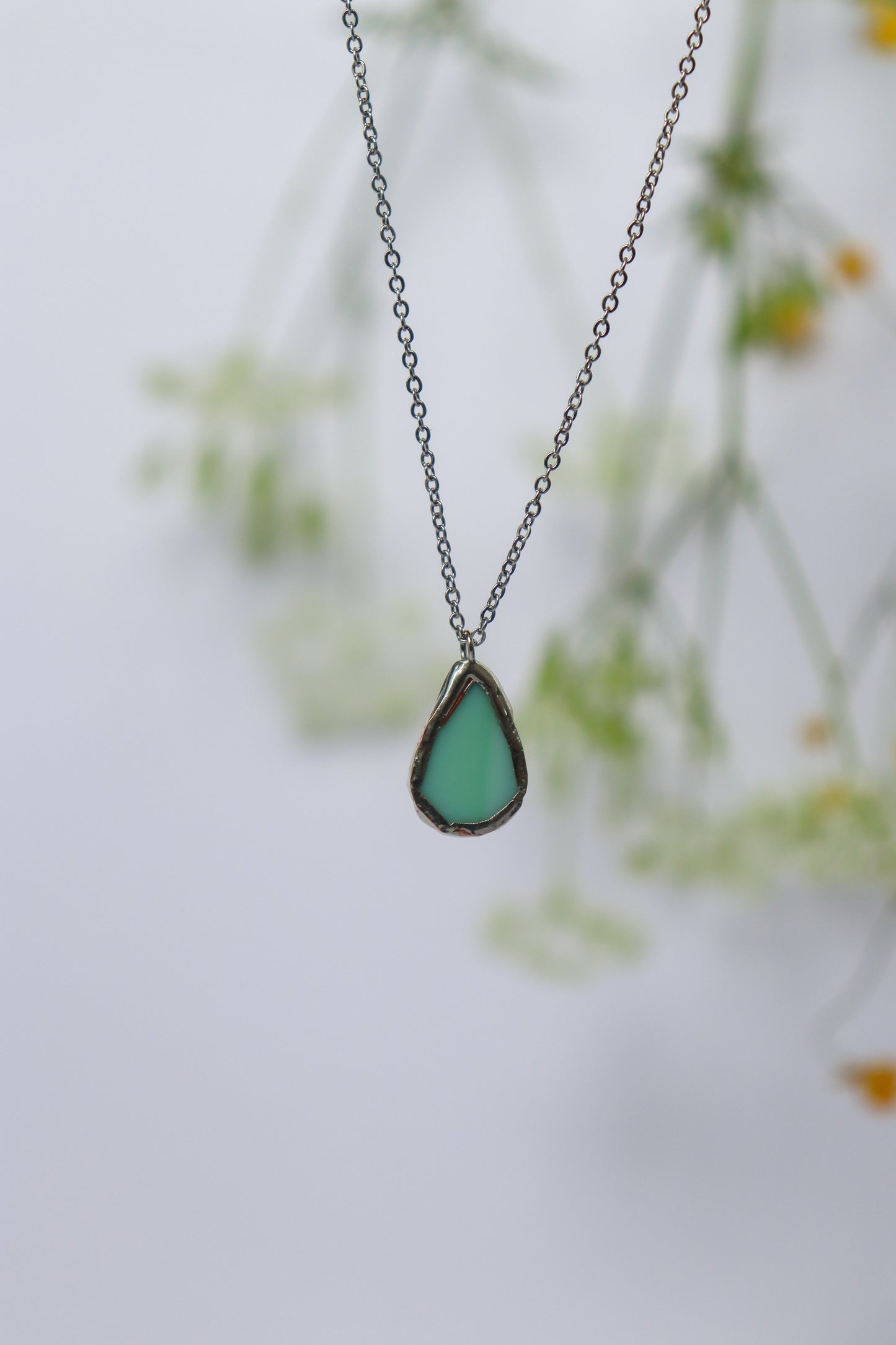 Droplet necklaces