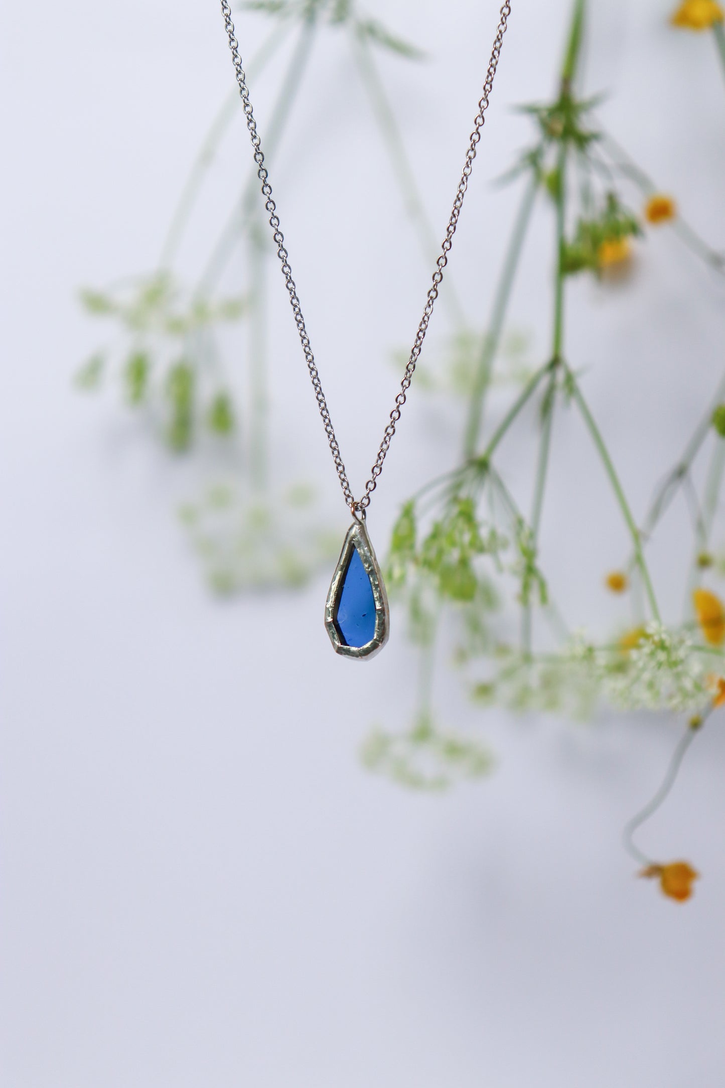 Droplet necklaces