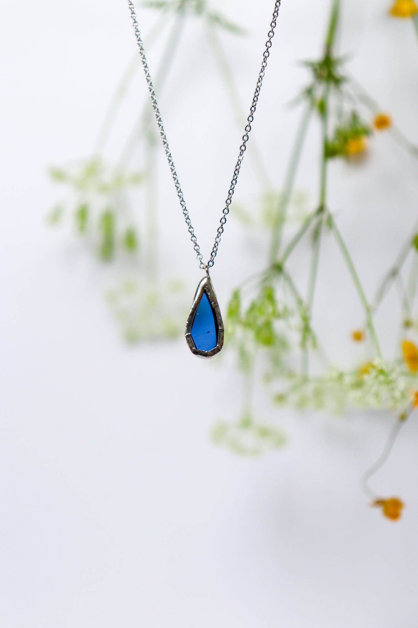 Droplet necklaces