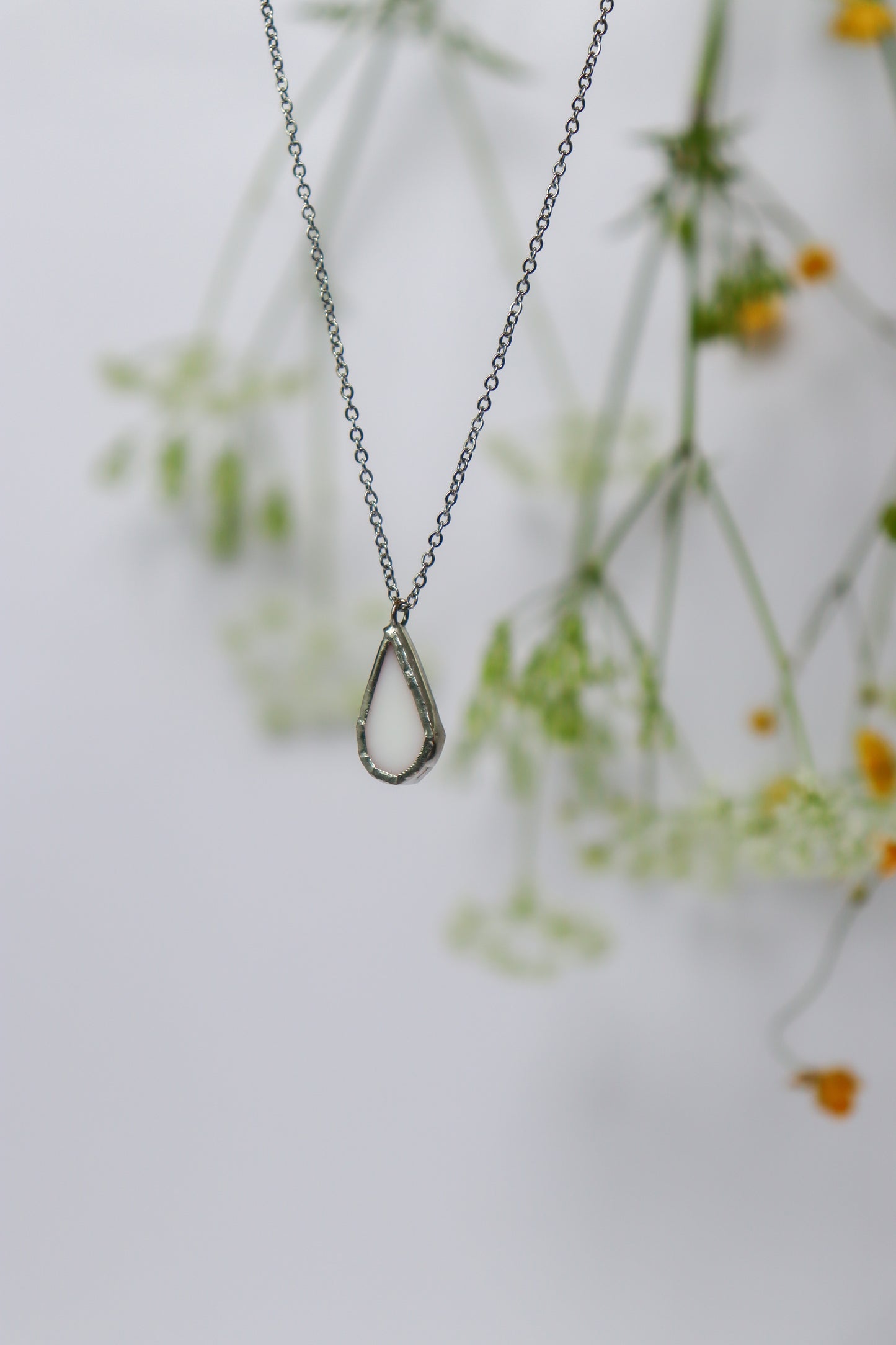 Droplet necklaces