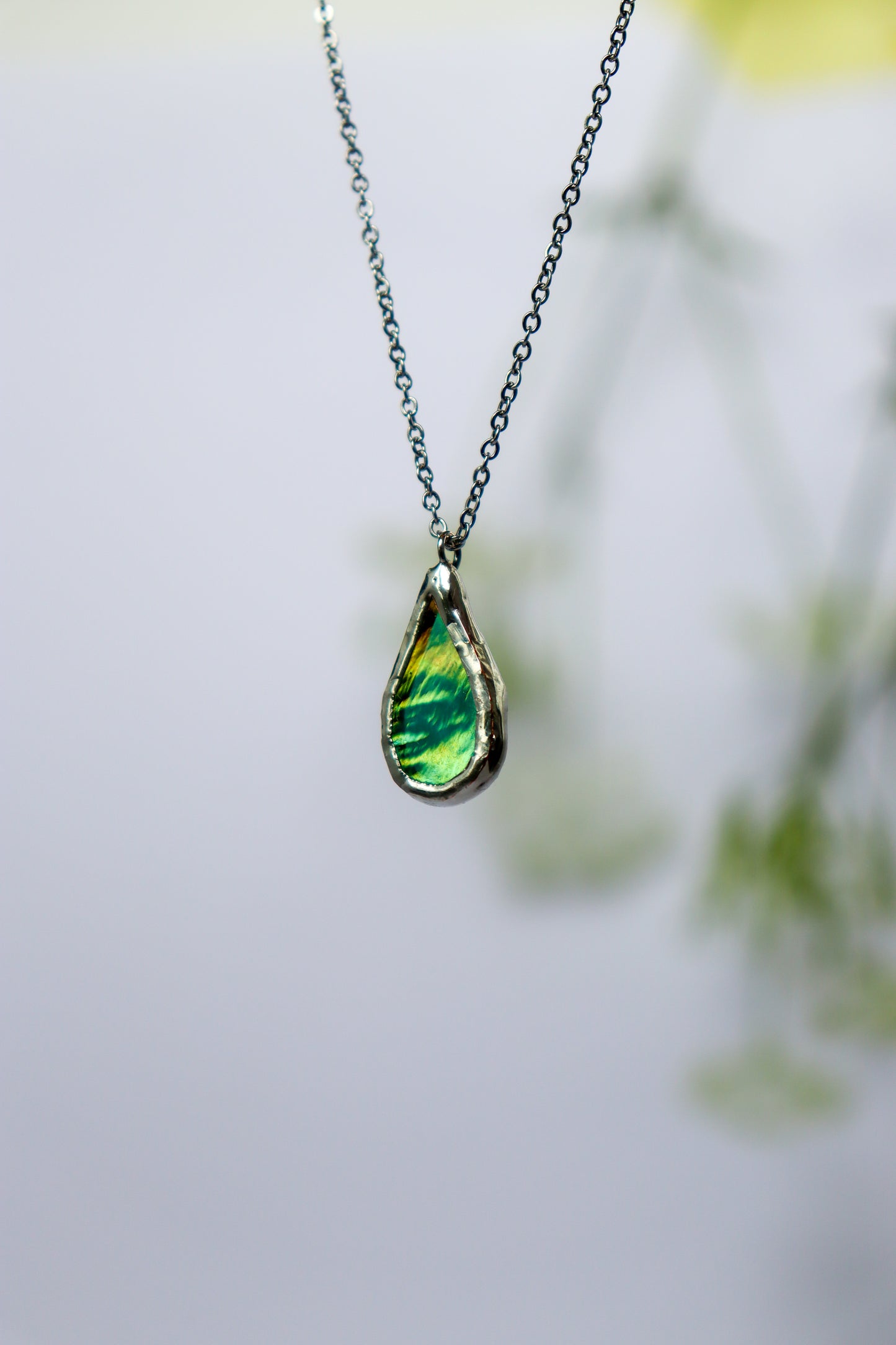 Droplet necklaces