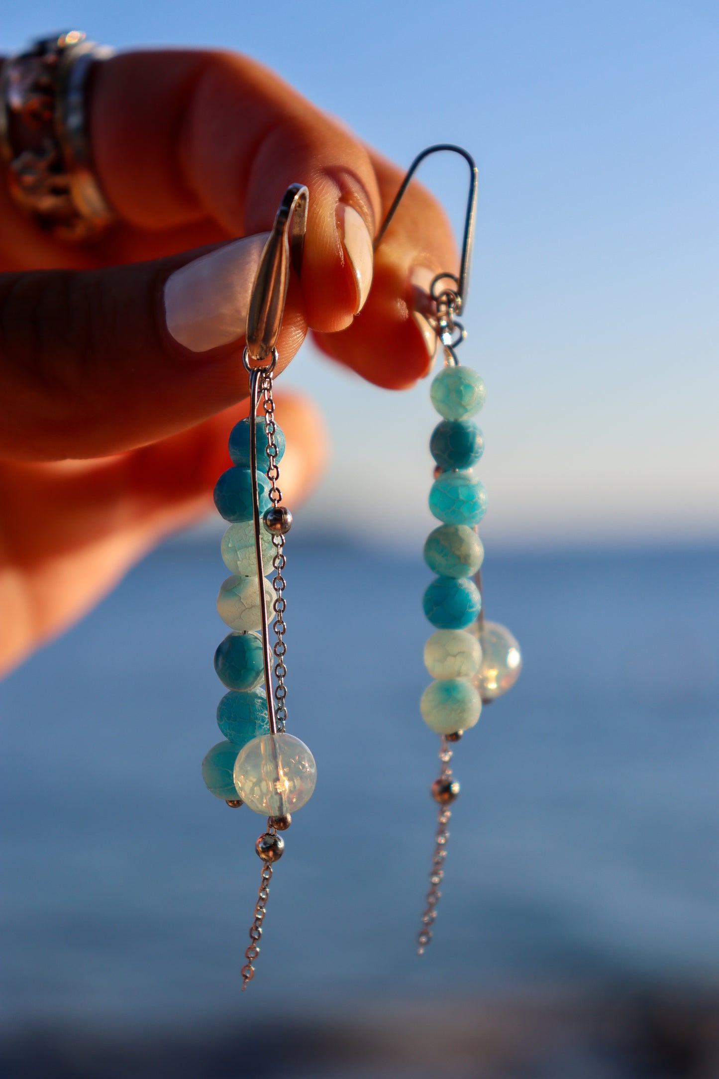 Delicate earrings