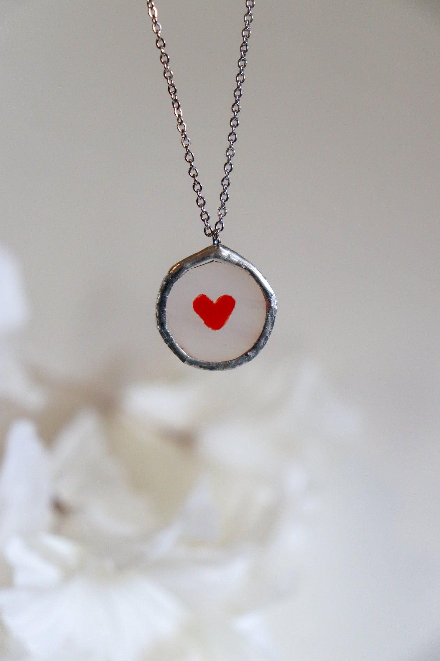 Heart necklaces