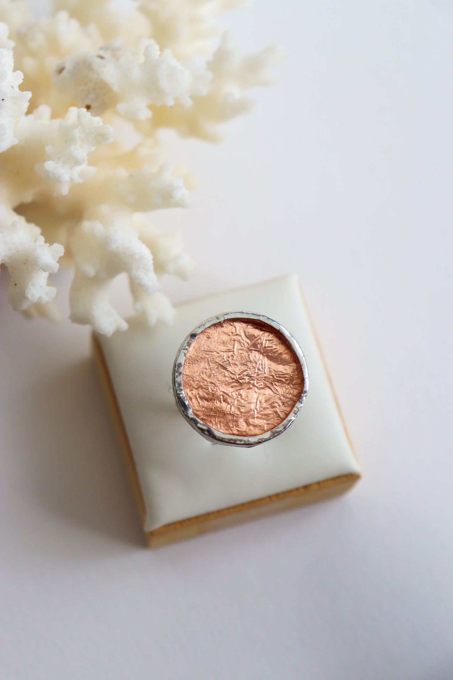 Circle rings / Light Copper