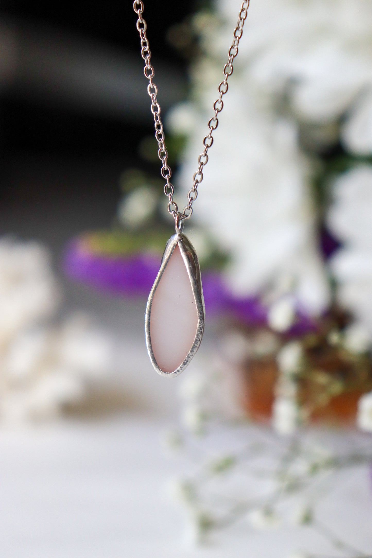 Droplet necklaces