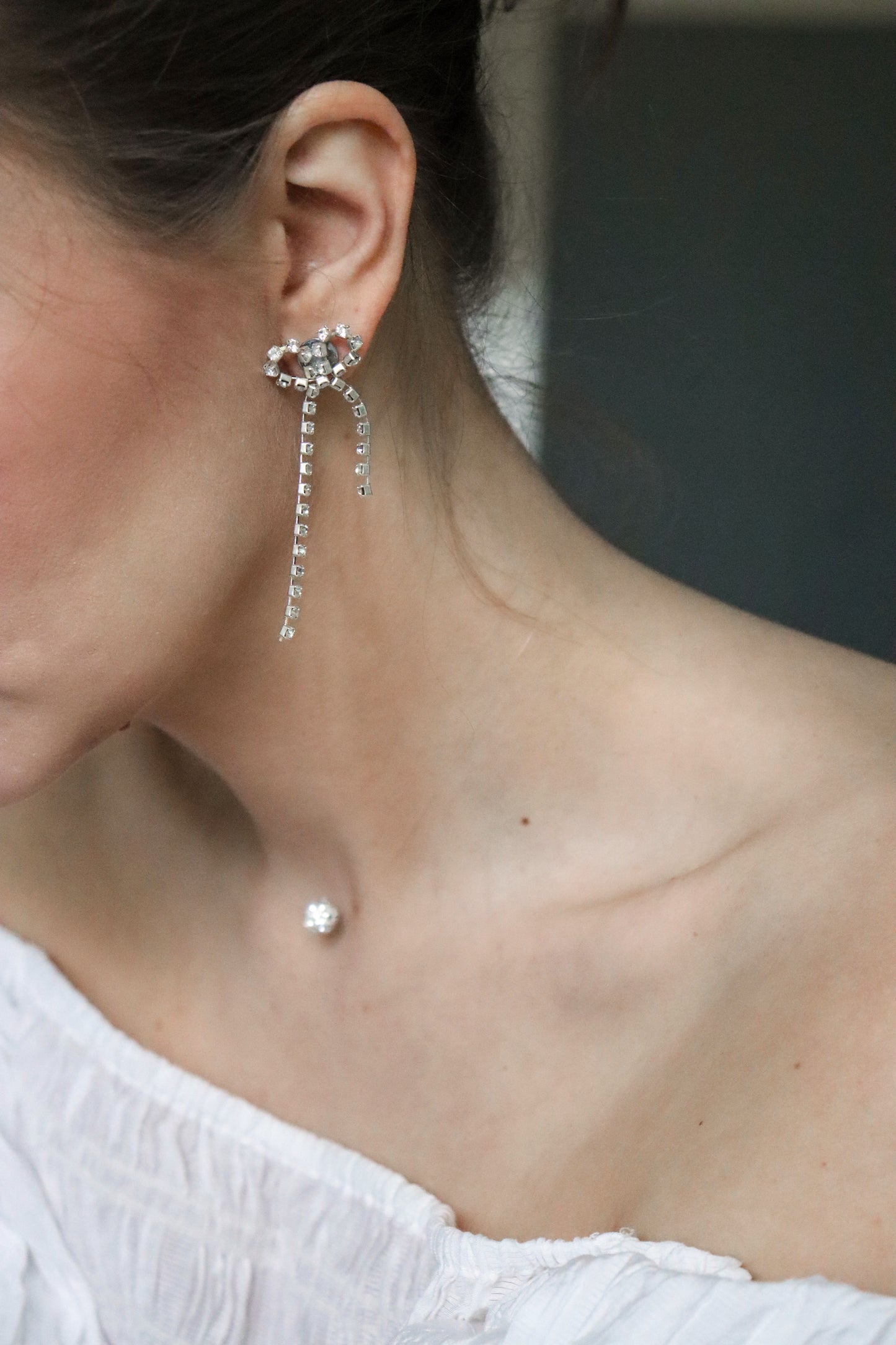 Bow earrings
