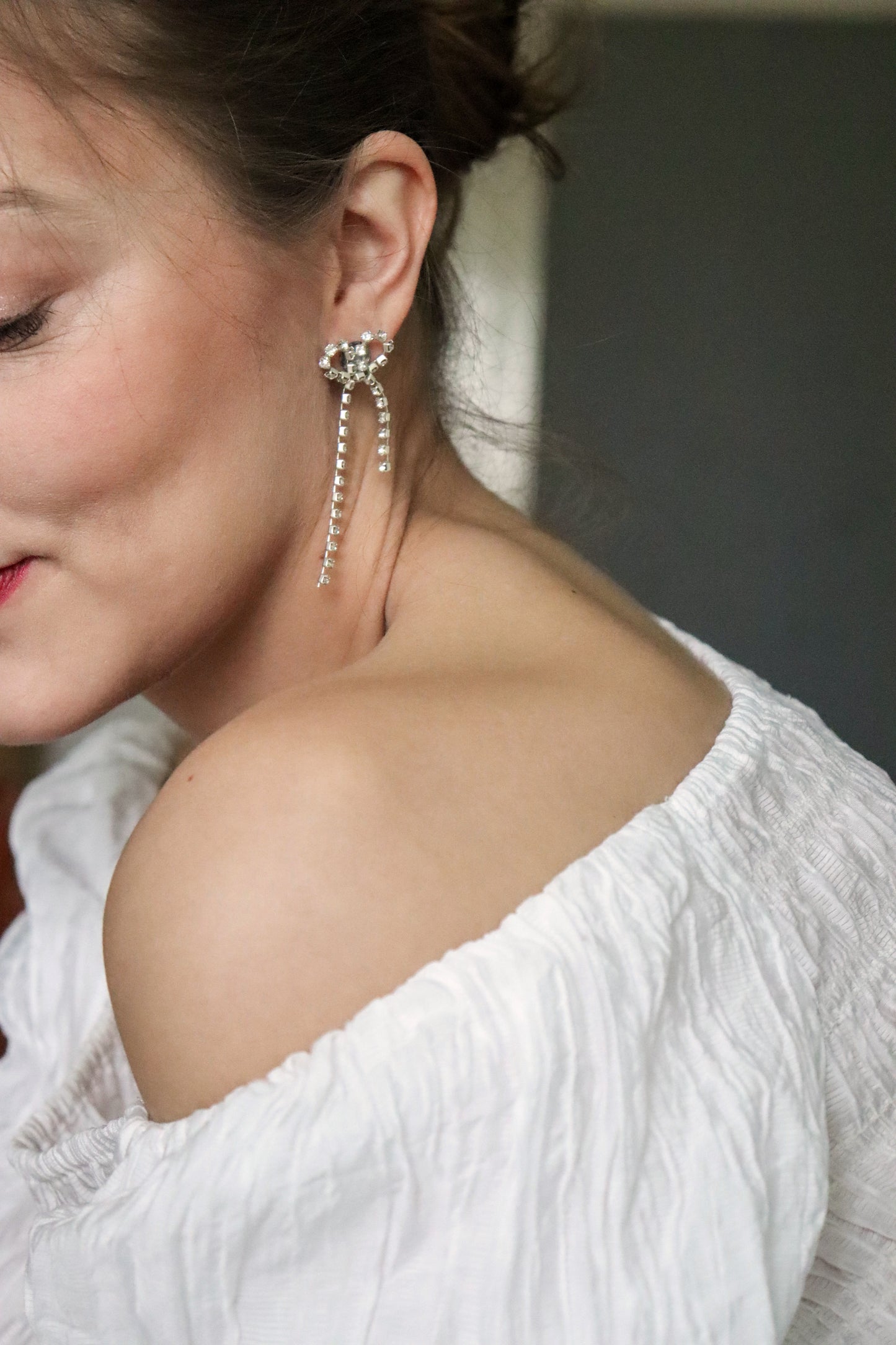 Bow earrings