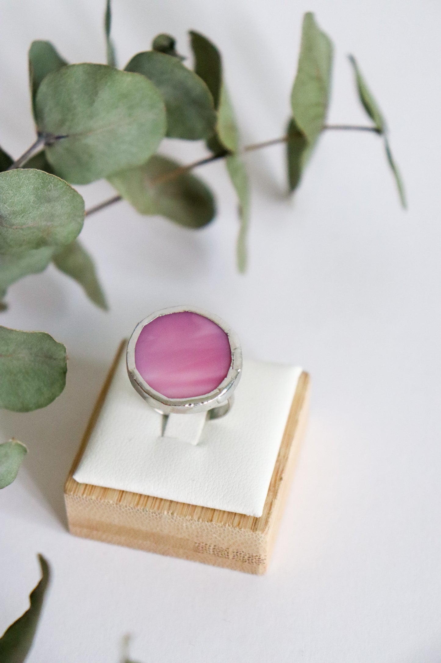 Circle rings / Pink