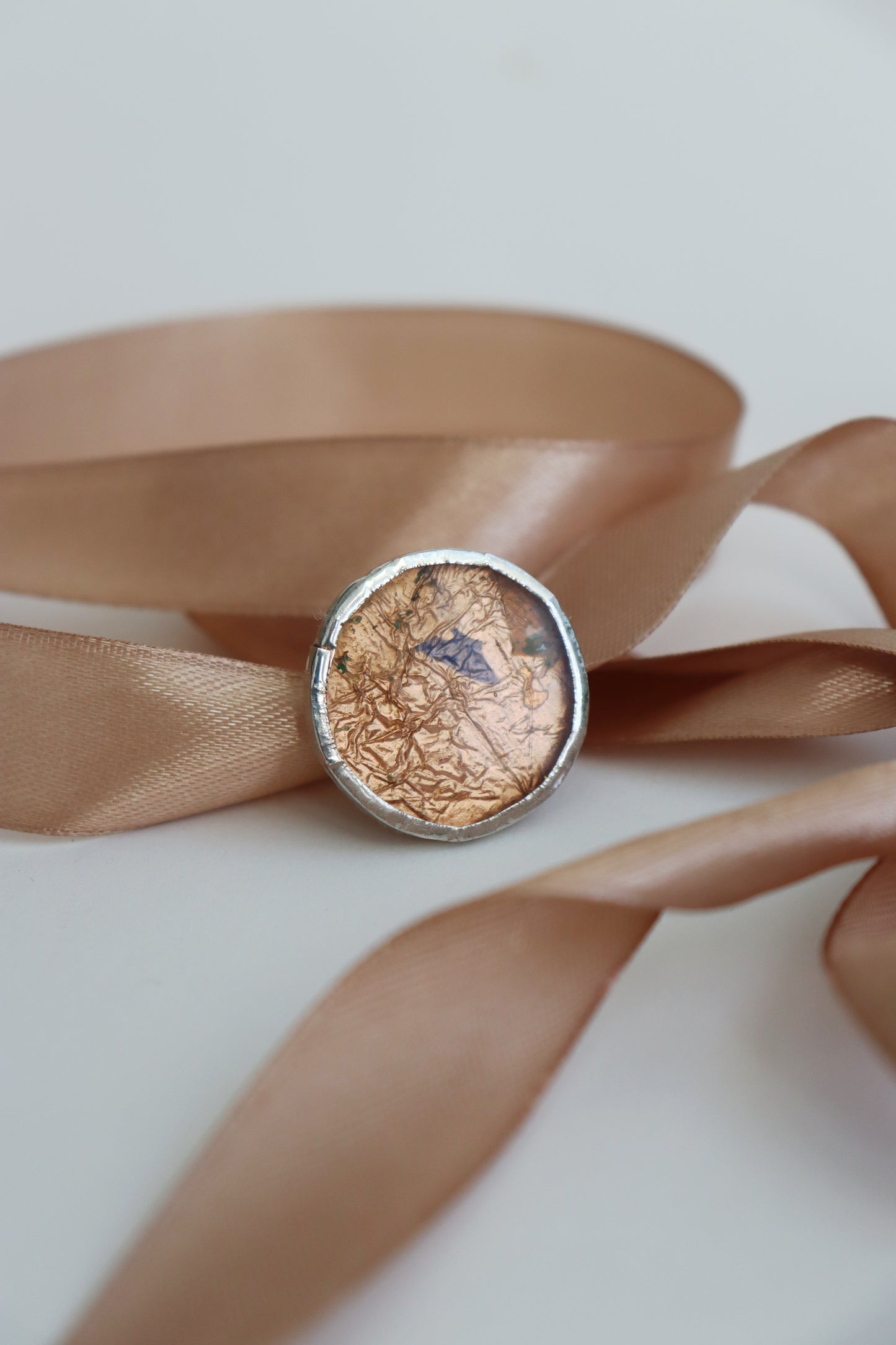 Copper circle rings