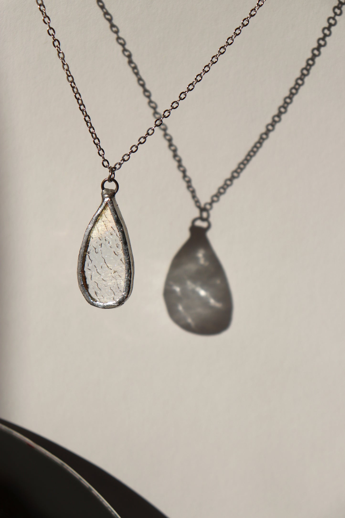 Droplet necklaces
