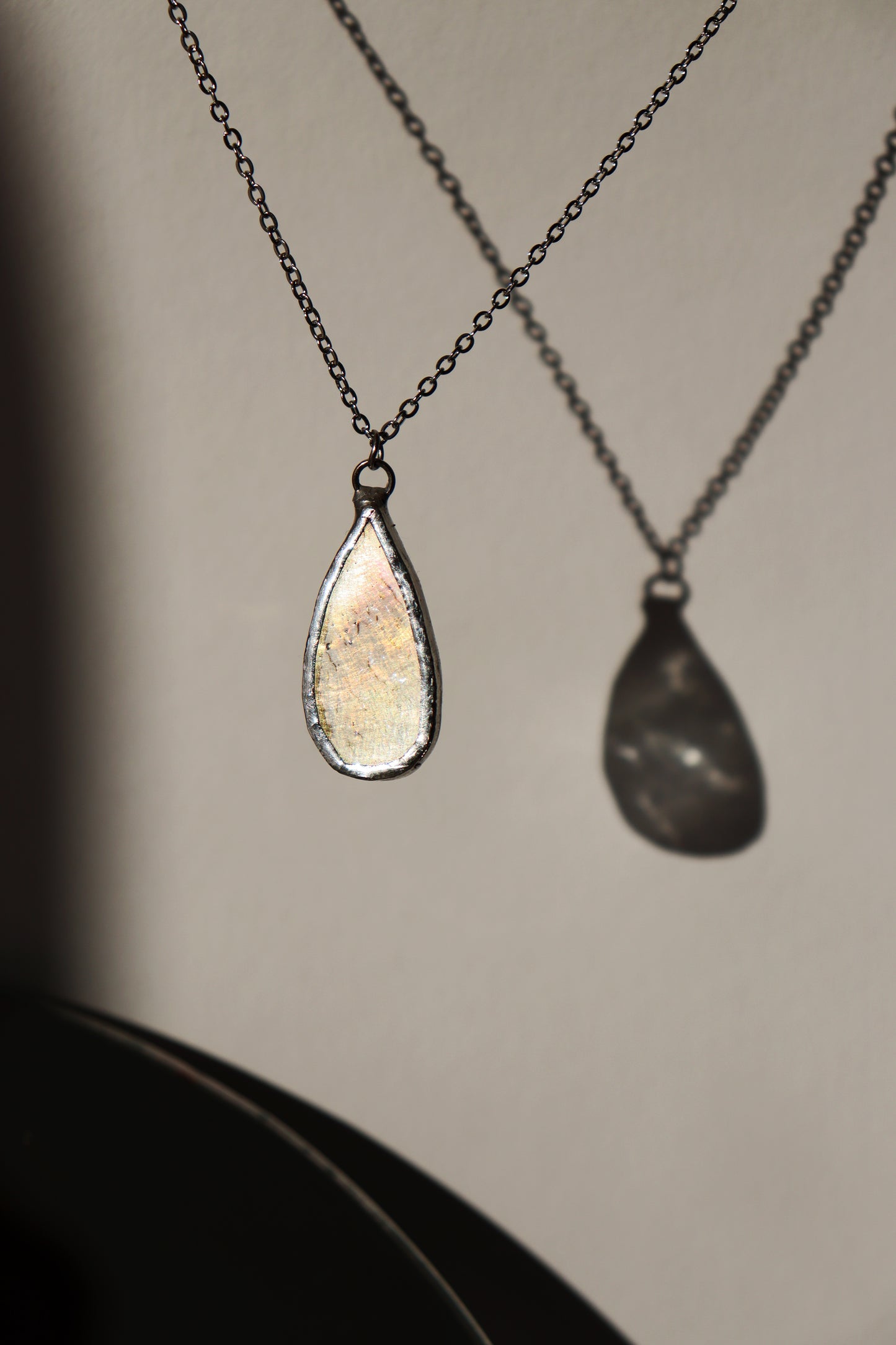 Droplet necklaces