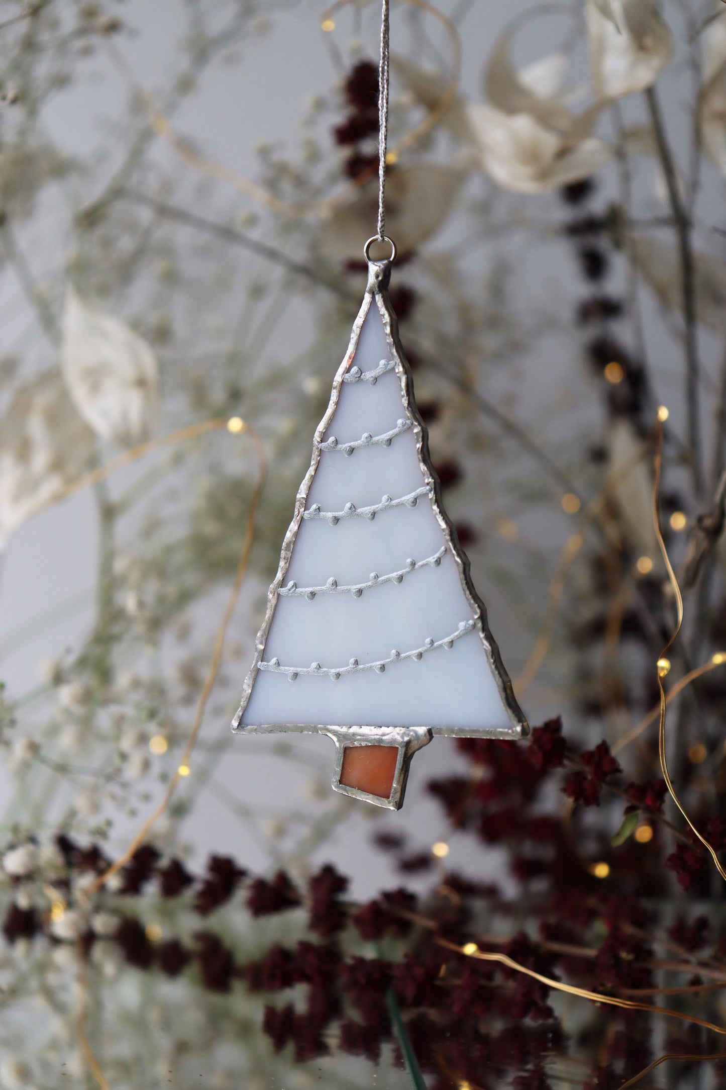 Christmas tree / White