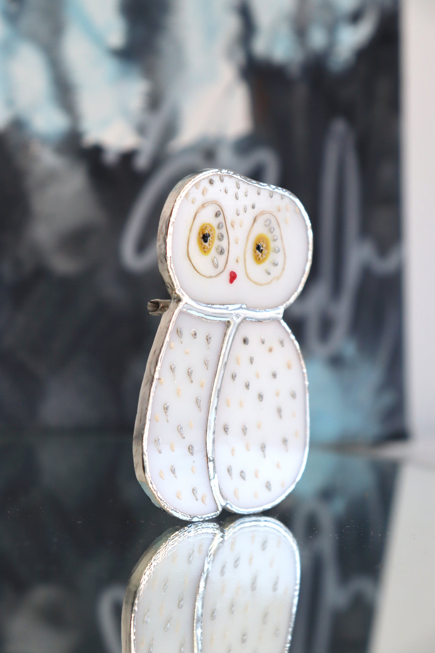 Owl brooch