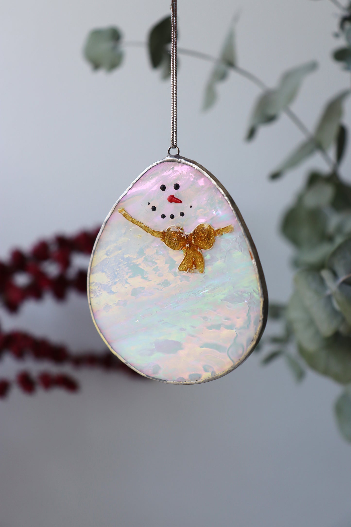 Chubby snowman / Iridescent