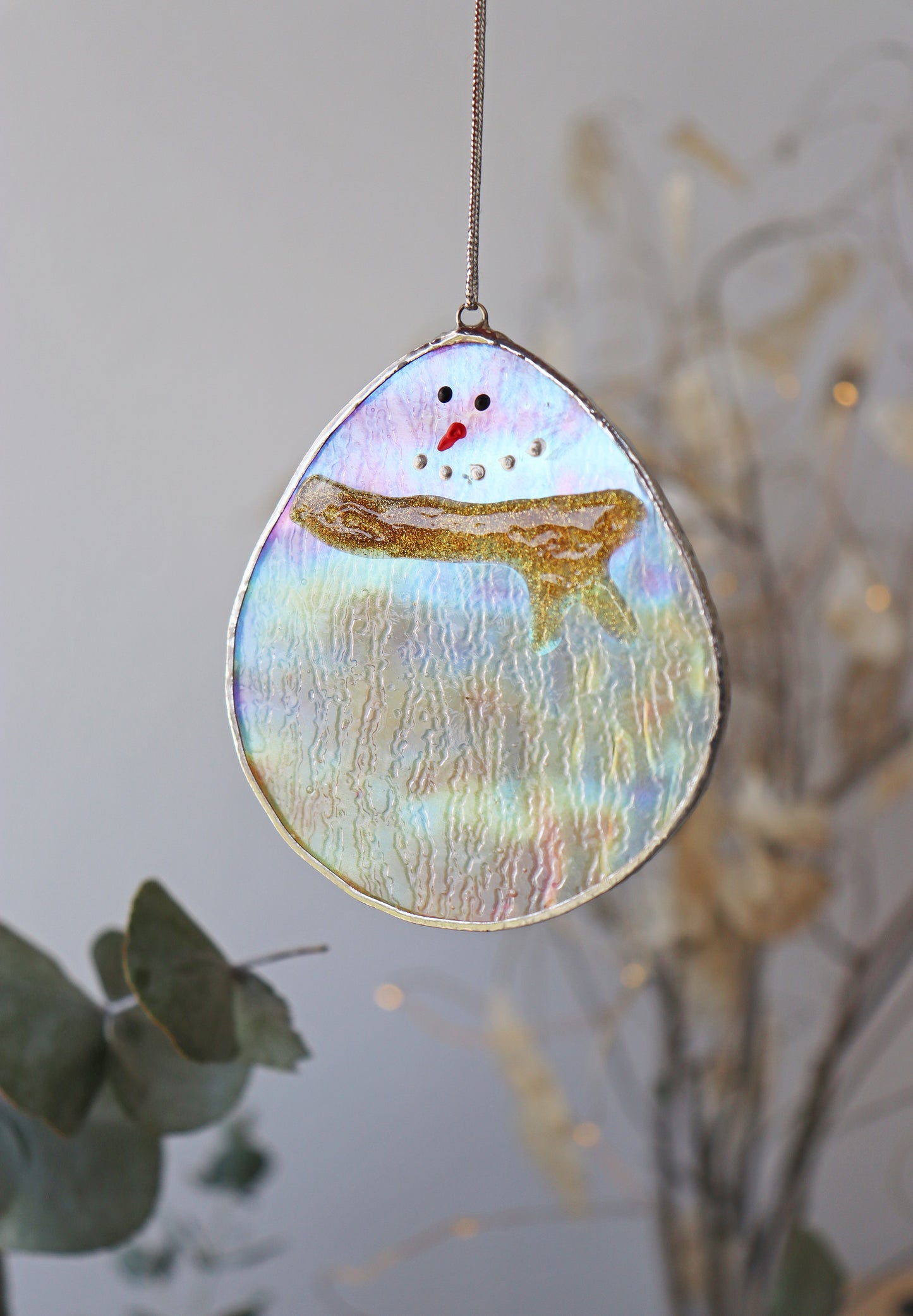 Chubby snowman / Iridescent