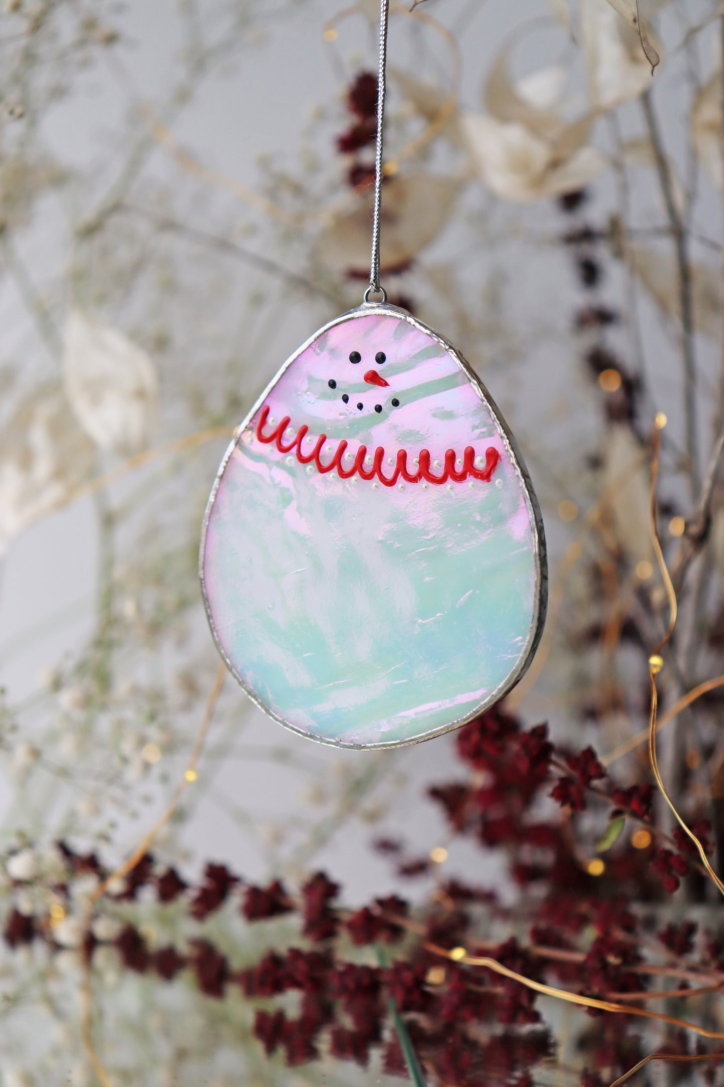 Chubby snowman / Iridescent