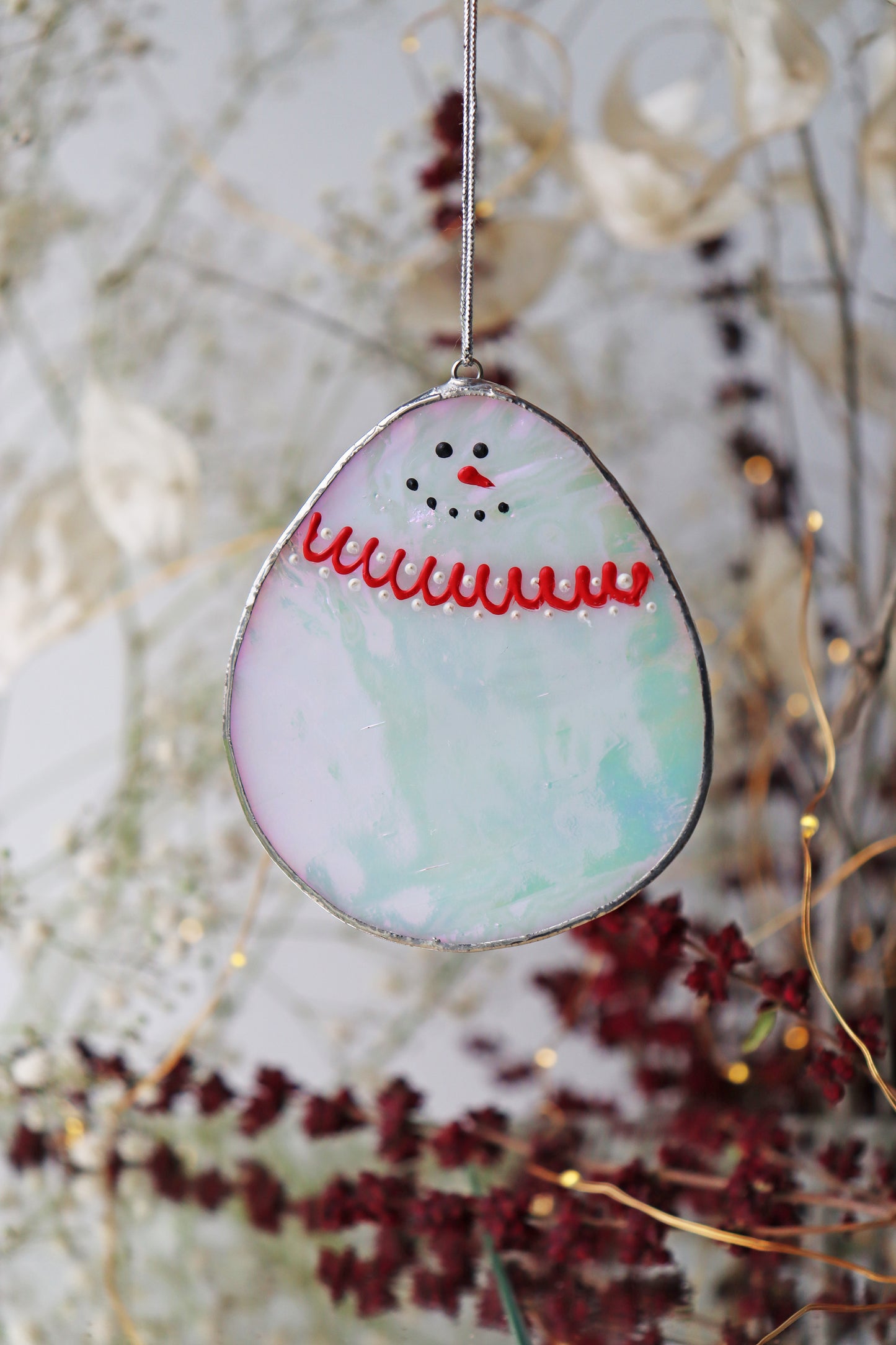 Chubby snowman / Iridescent