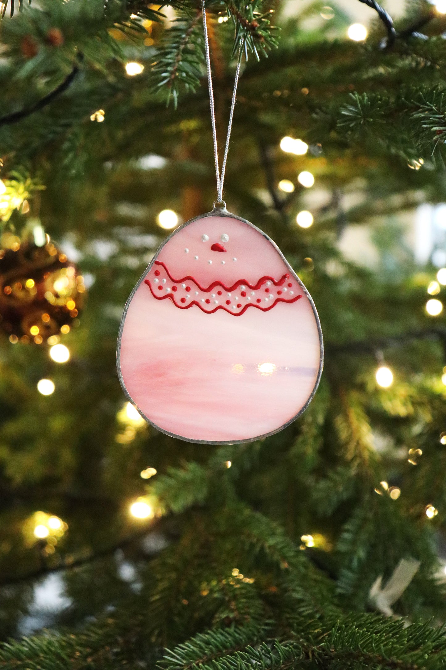 Chubby snowman / Pink