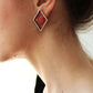 Diamond earrings