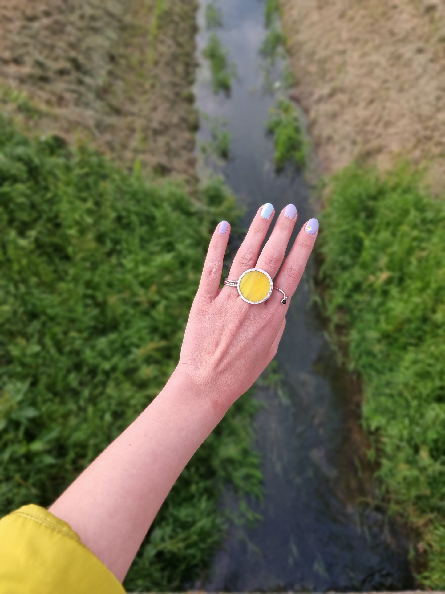 Circle rings / Yellow