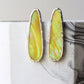 Oval earrings