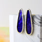 Oval earrings