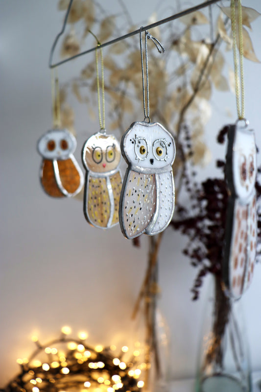 Christmas ornaments / Owls