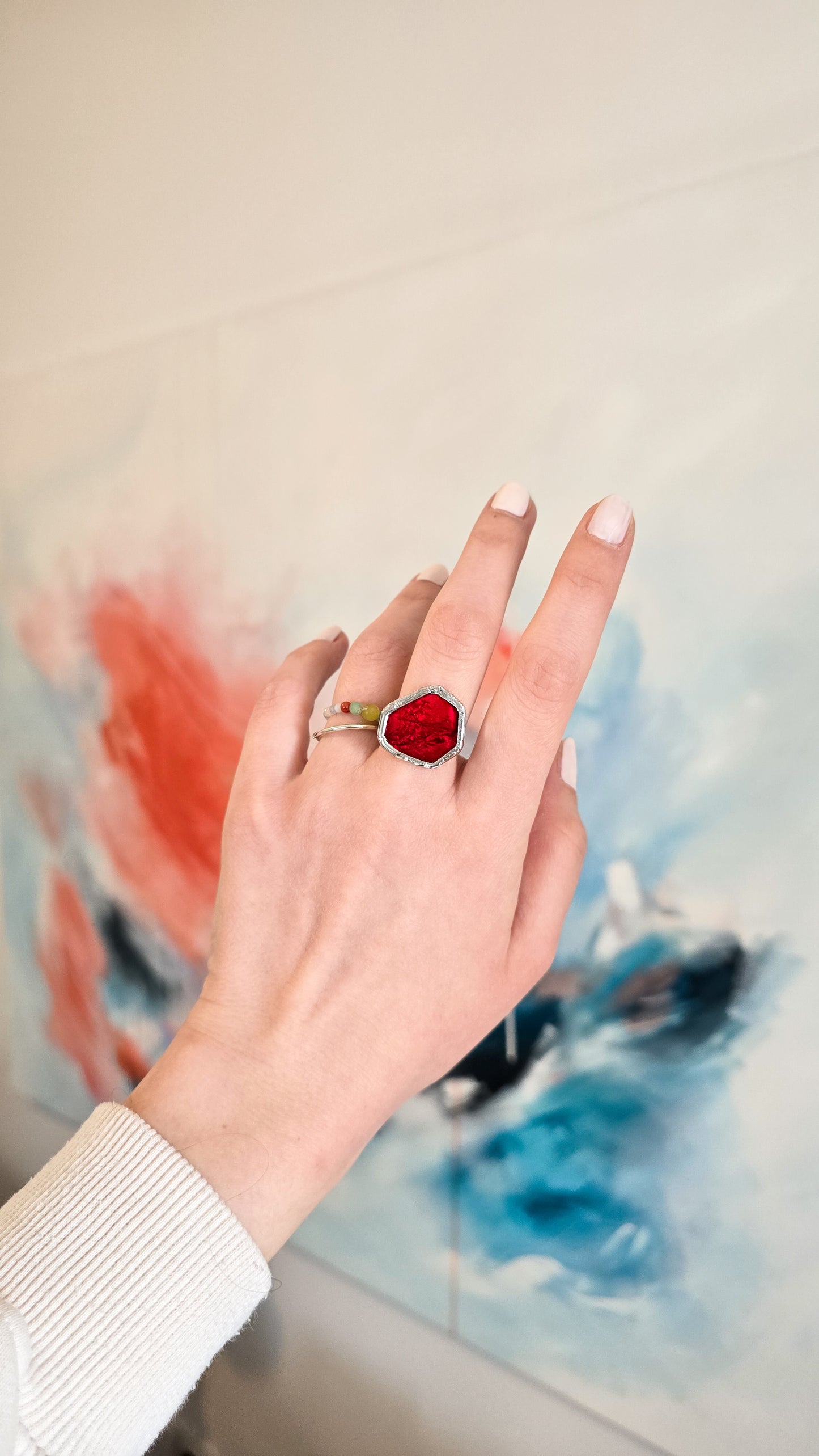 Organic shaped rings