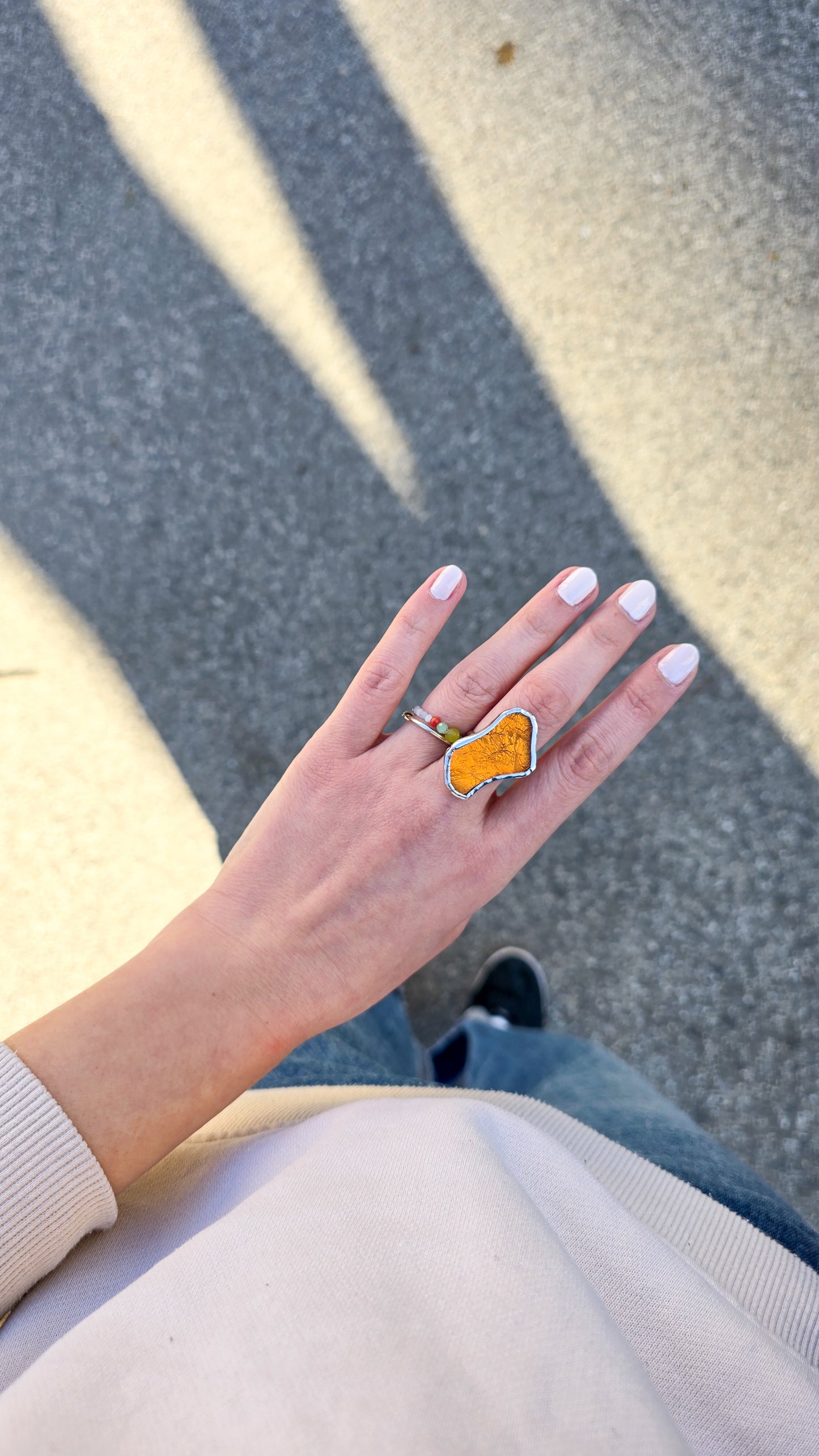 Organic shaped rings