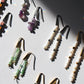 Semi-precious earrings