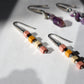 Semi-precious earrings