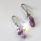 Semi-precious earrings