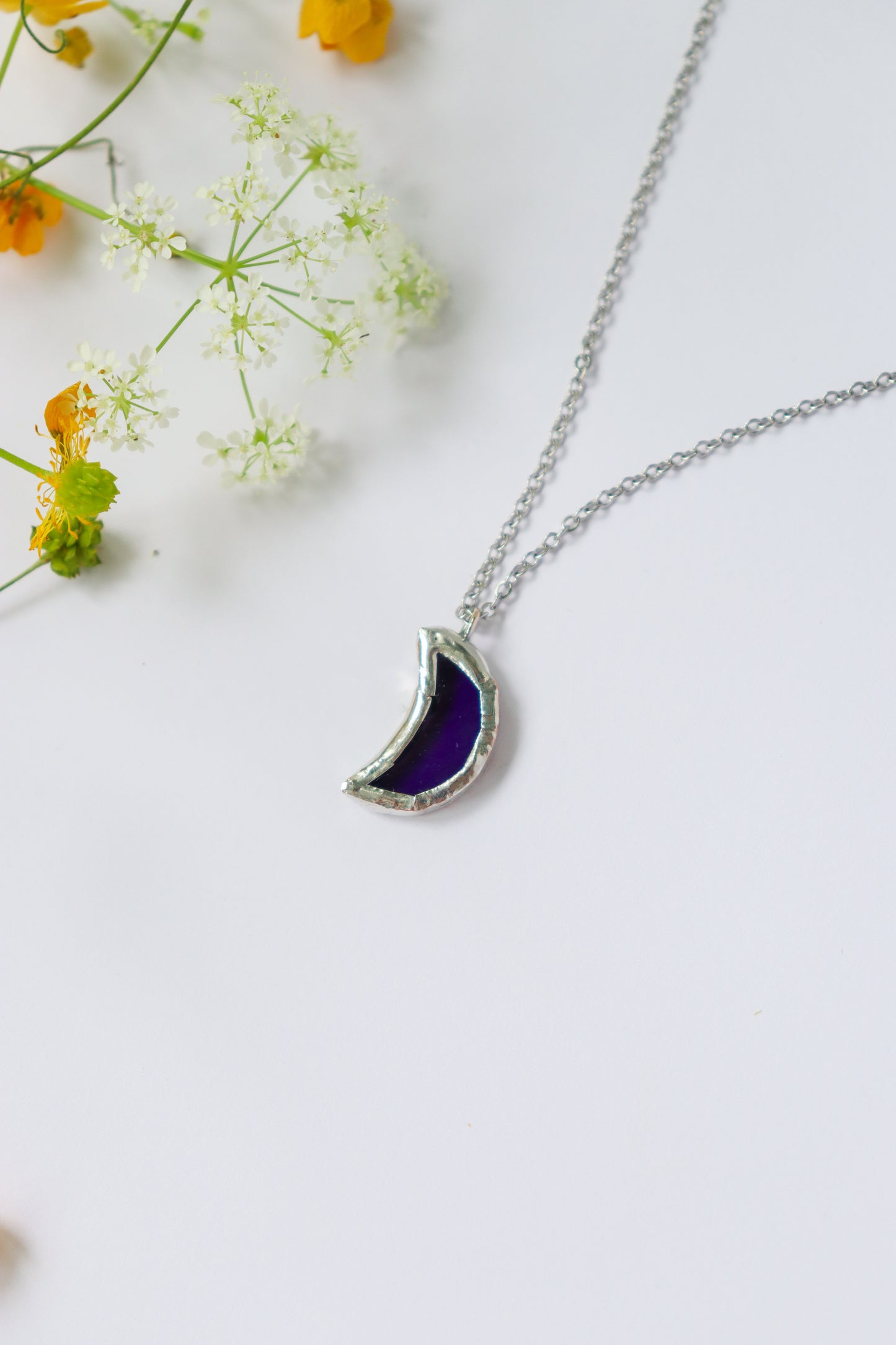 Moon necklaces