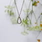 Droplet necklaces