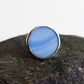 Sky blue circle rings