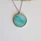 Circle necklaces / Light Turquoise