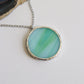 Circle necklaces / Light Turquoise