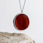 Circle necklaces / Chocolate brown