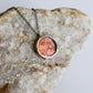 Small circle necklace / Copper