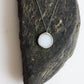 Circle necklaces / White