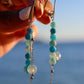 Semi-precious earrings